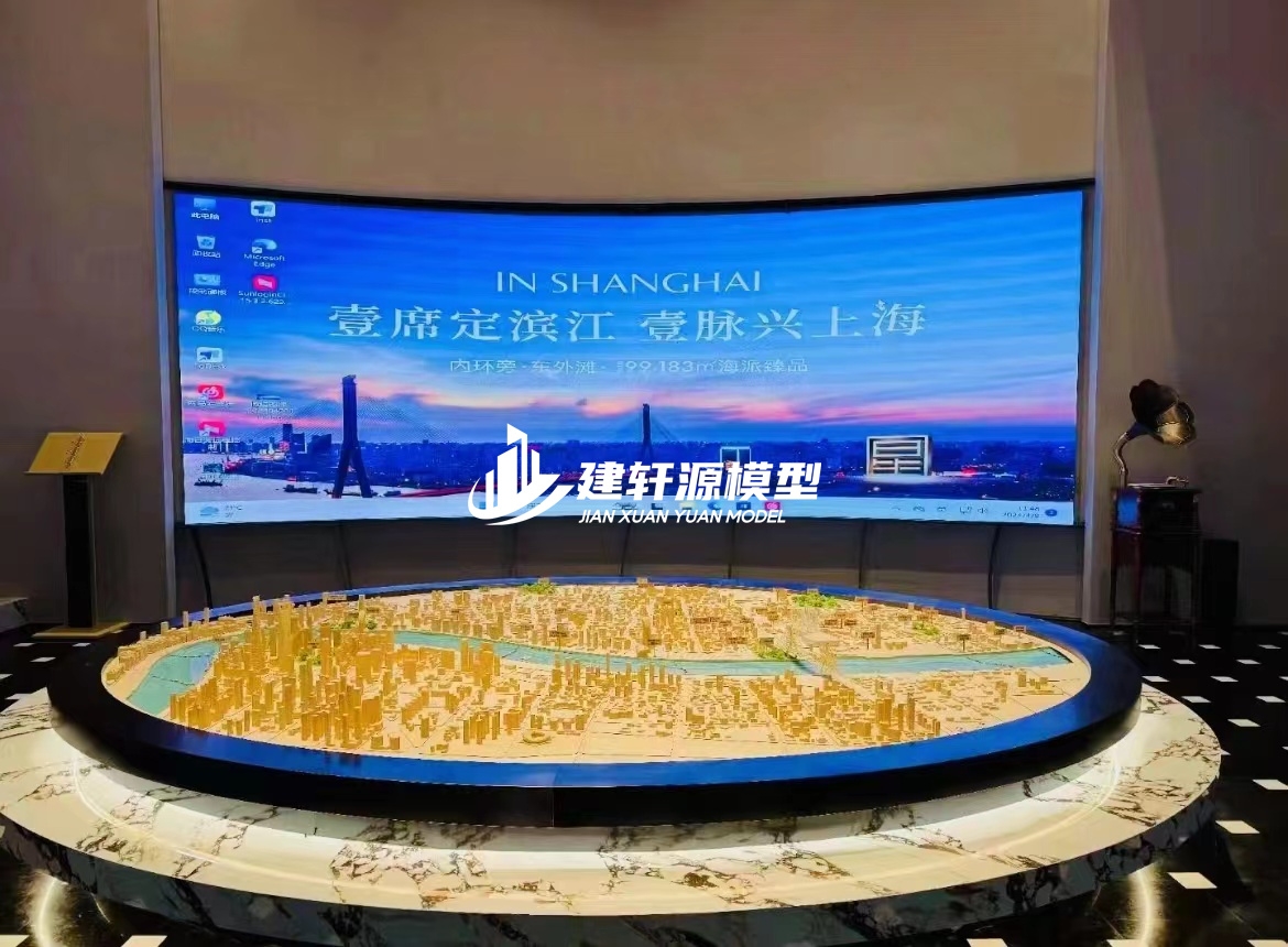 东兴城市规划模型