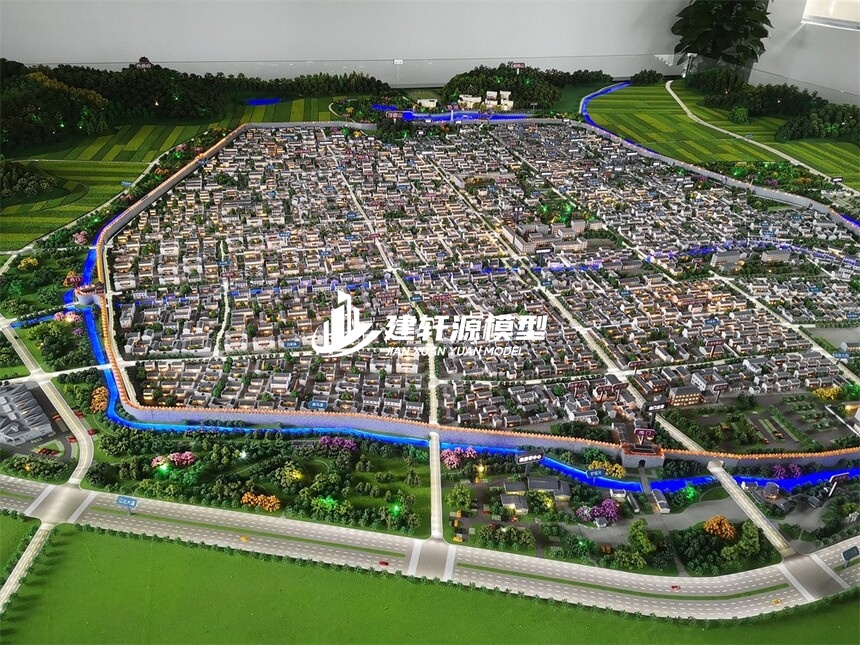 东兴城市规划模型
