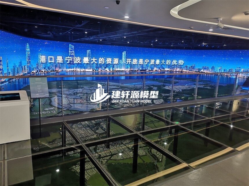 东兴城市规划模型