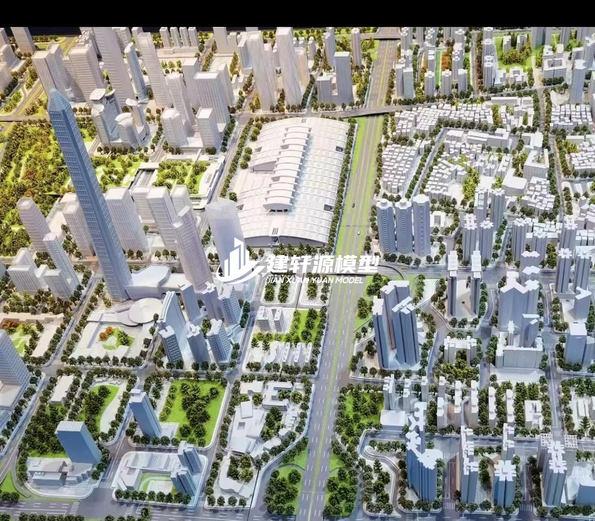 东兴城市规划模型