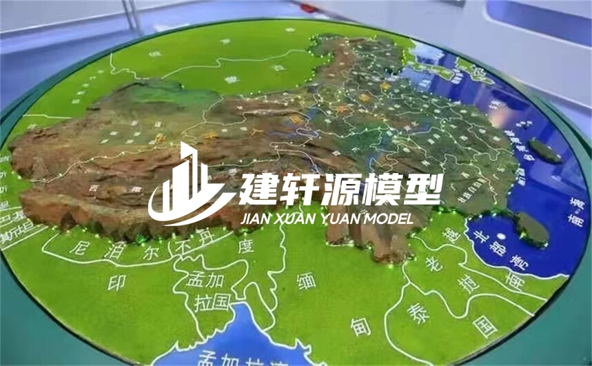 东兴地形模型制作